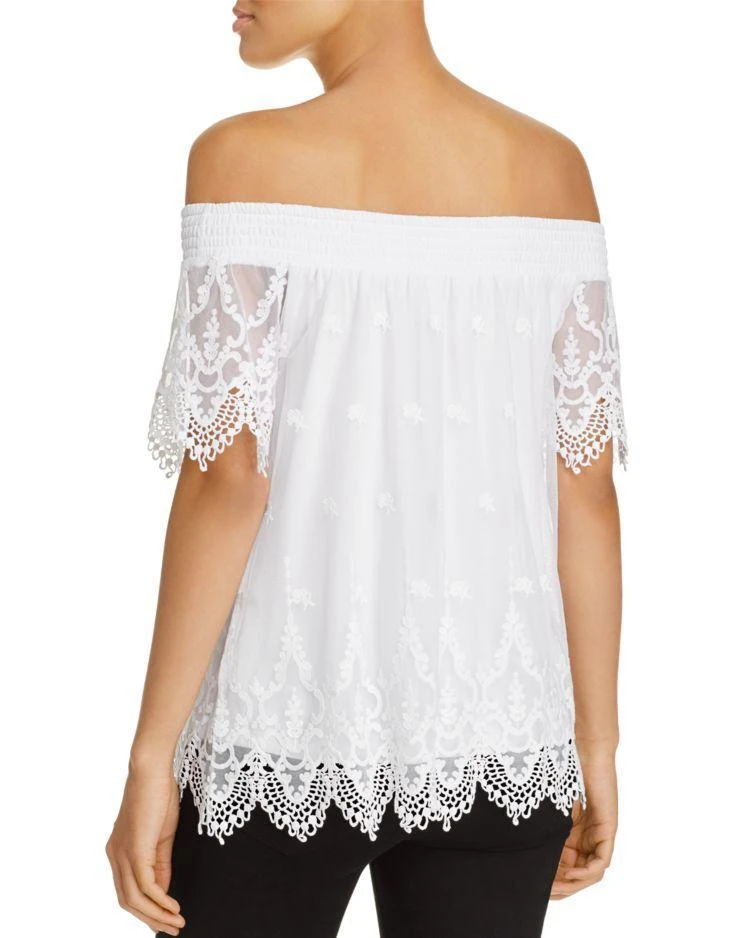 商品Design History|Design History Off-The-Shoulder Lace Top,价格¥375,第2张图片详细描述