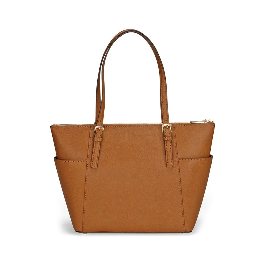 商品Michael Kors|Jet Set Top-Zip Saffiano Leather Tote in Luggage - Medium,价格¥893,第3张图片详细描述