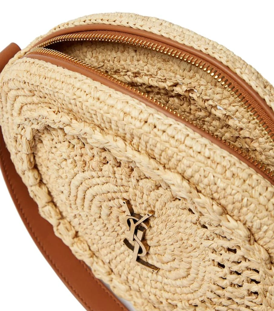 商品Yves Saint Laurent|Small raffia crossbody bag,价格¥11891,第3张图片详细描述