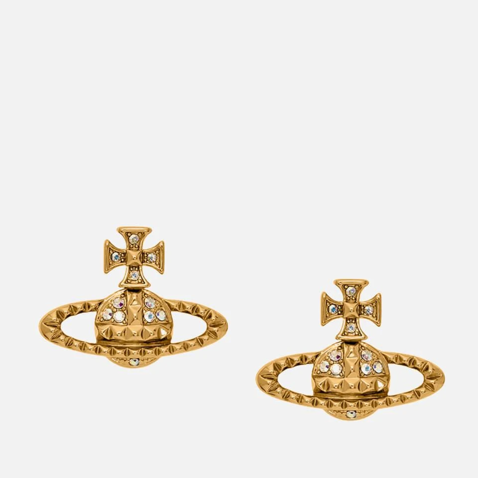商品Vivienne Westwood|Vivienne Westwood Mayfair Bas Relief Gold-Plated Earrings,价格¥856,第1张图片