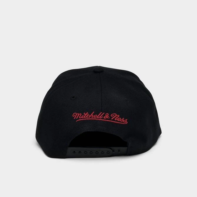 商品Mitchell and Ness|Mitchell & Ness NBA Miami Heat Team 2 Tone 2.0 Snapback Hat,价格¥149,第3张图片详细描述