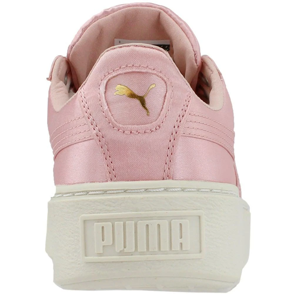 商品Puma|puma 女款 樱花粉 丝绸松糕鞋 板鞋 运动鞋,价格¥227,第3张图片详细描述