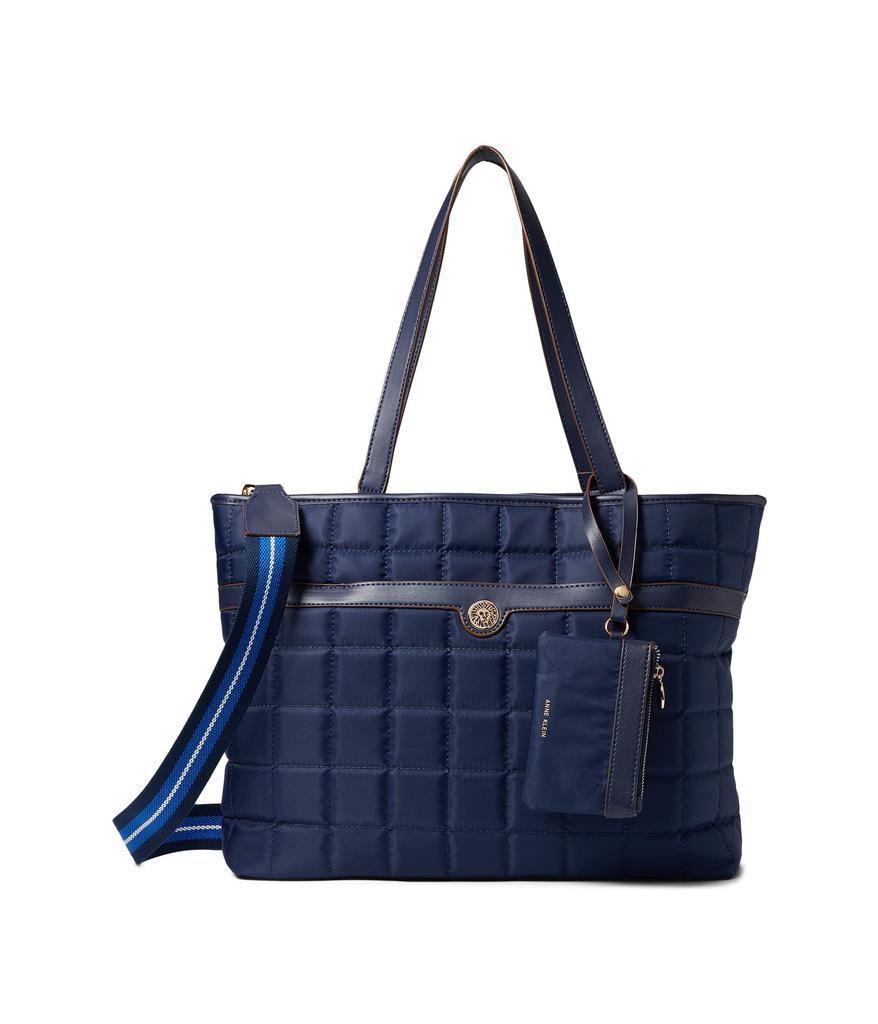 商品Anne Klein|Quilted Nylon Tote w/ Card Case,价格¥629,第1张图片