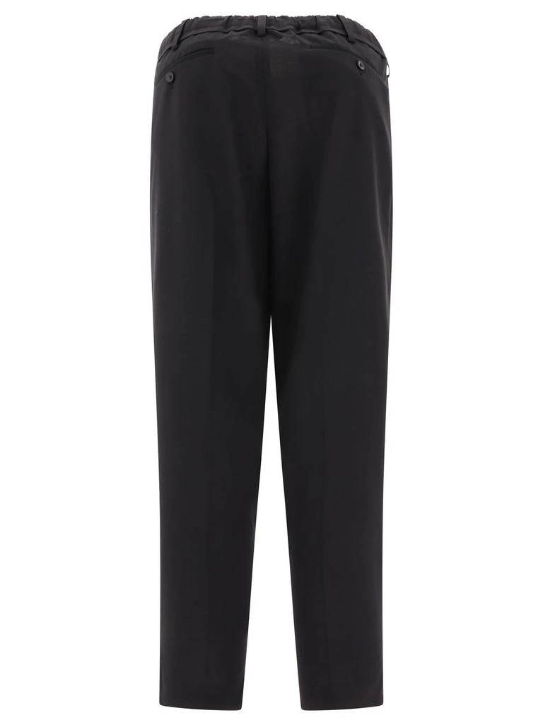商品Sacai|Sacai Drawstring Mid-Rise Tapered Trousers,价格¥2587,第2张图片详细描述