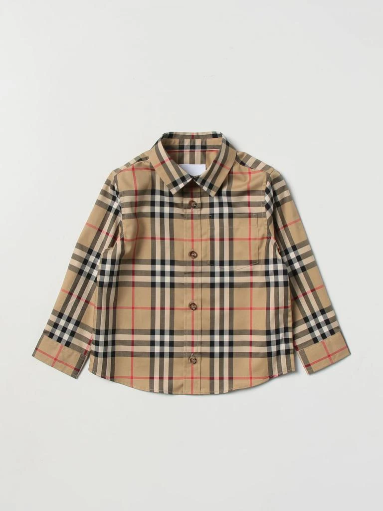 商品Burberry|Burberry shirt for baby,价格¥1681,第1张图片