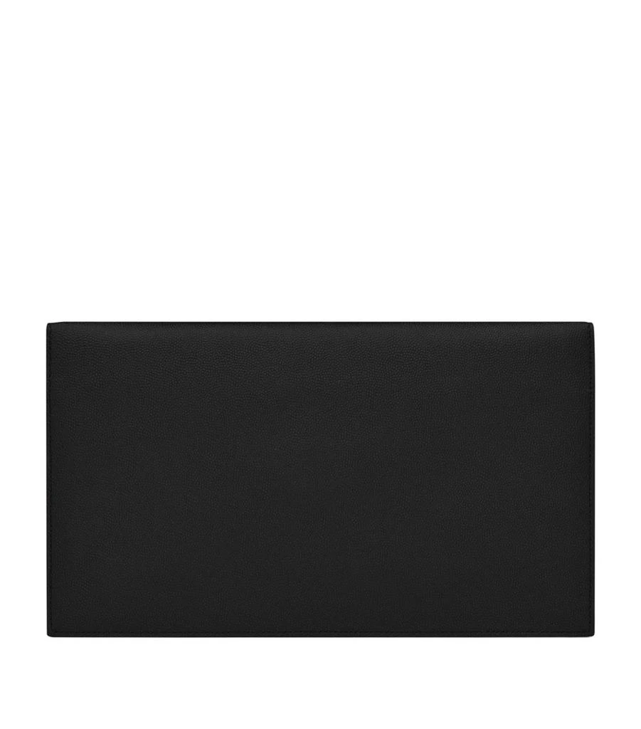 商品Yves Saint Laurent|Leather Uptown Clutch Bag,价格¥4947,第4张图片详细描述