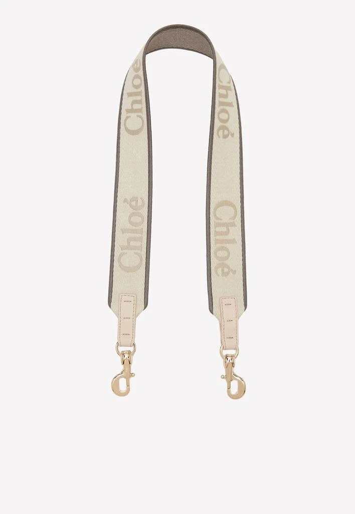 商品Chloé|Logo Linen Shoulder Strap,价格¥3233,第1张图片