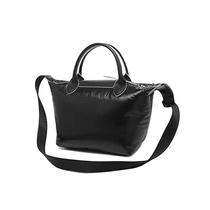 商品[国内直发] Longchamp|珑骧 LONGCHAMP 奢侈品 女士LE PLIAGE系列大号短柄黑色手提包 1512 HYA 001,价格¥1259,第3张图片详细描述