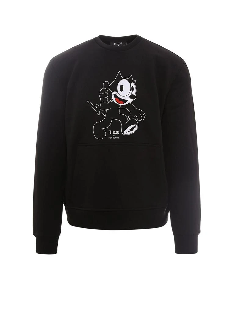 商品Neil Barrett|Neil Barrett X Felix Graphic Print Sweatshirt,价格¥1392,第1张图片