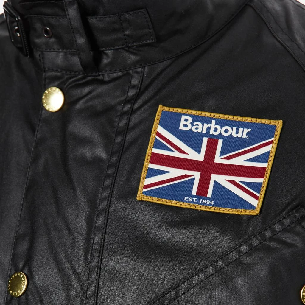 Barbour International Men's Union Jack International Jacket - Black 商品