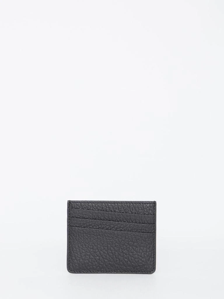 商品MAISON MARGIELA|Black leather cardholder,价格¥1479,第1张图片