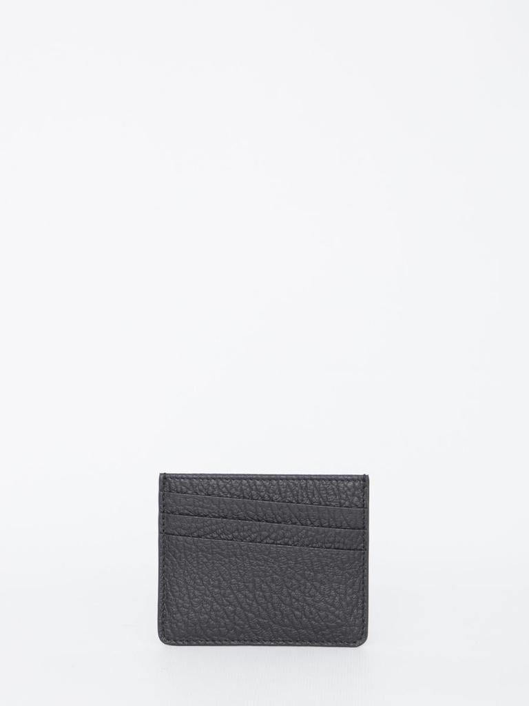 商品MAISON MARGIELA|Black leather cardholder,价格¥2214,第1张图片