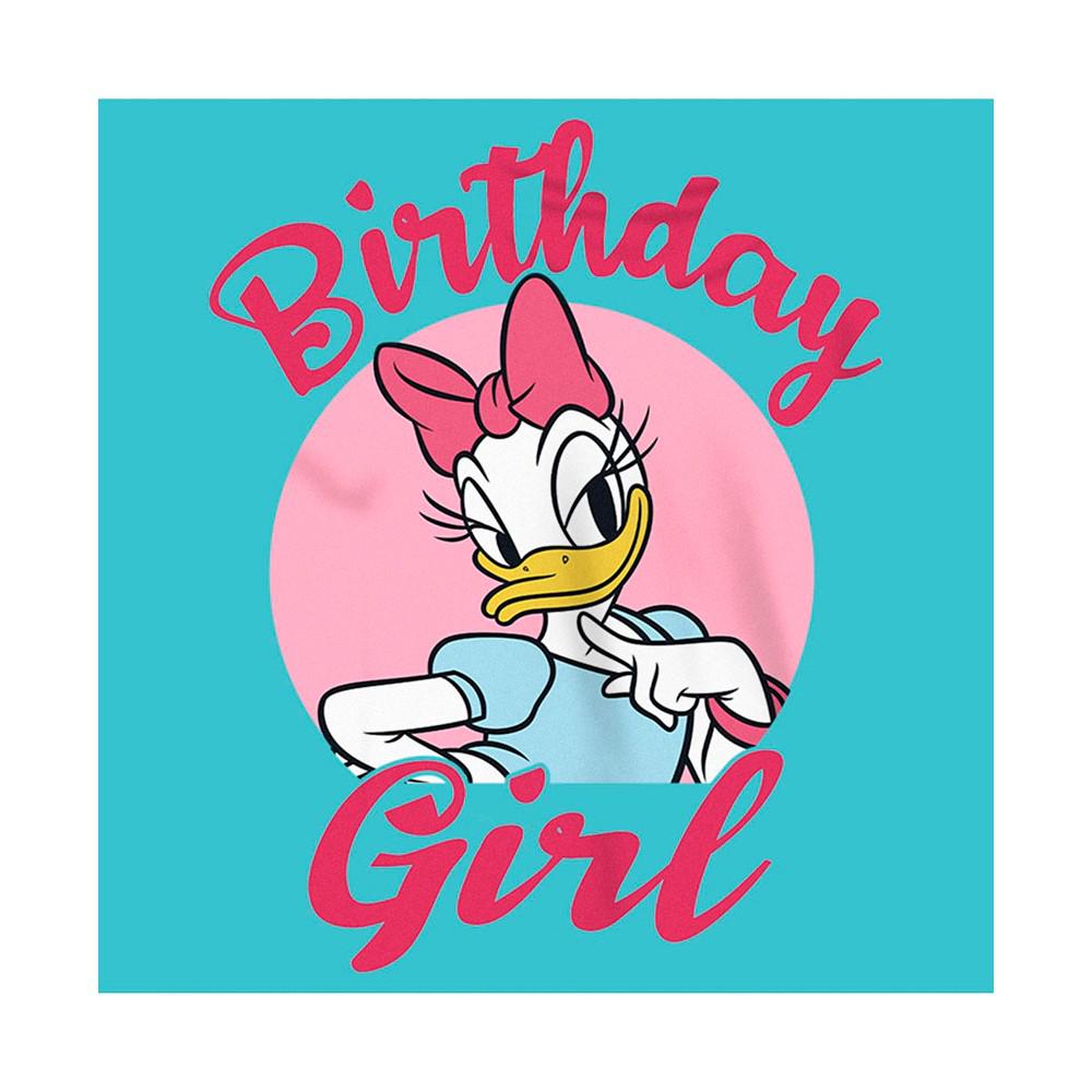 Girl's Mickey & Friends Birthday Girl Daisy  Child T-Shirt商品第2张图片规格展示
