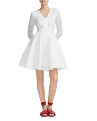商品Maje|Rossignol Fit-and-Flare Mini Dress,价格¥923,第1张图片