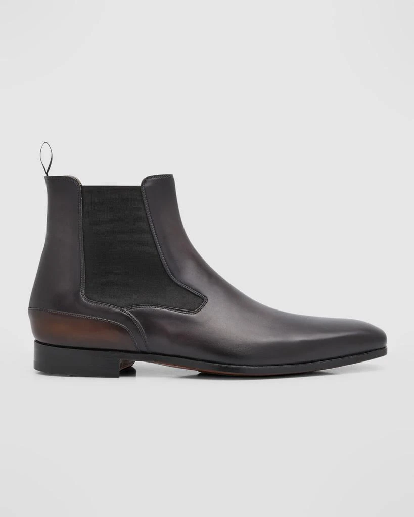 商品Magnanni|Men's Caden Leather Chelsea Boots,价格¥1684,第1张图片