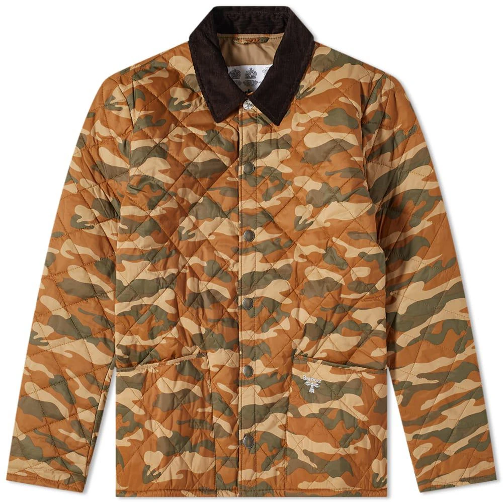 商品Barbour|Barbour Beacon Patch Starling Quilt Jacket,价格¥558,第1张图片