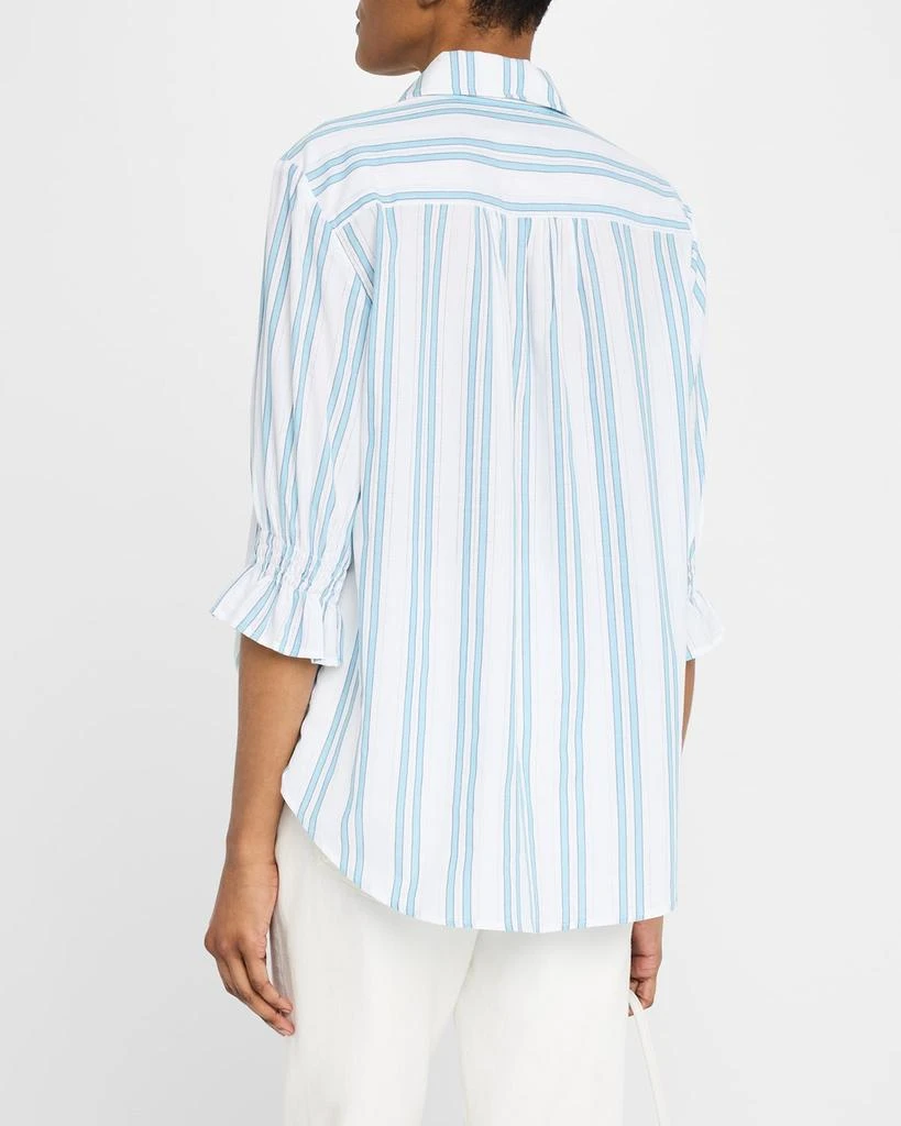 商品Finley|Sirena Drop Needle Striped Button-Down Shirt,价格¥1922,第3张图片详细描述