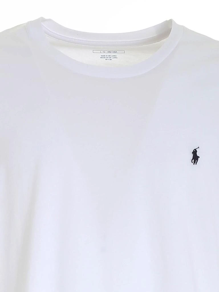 商品Ralph Lauren|Polo Ralph Lauren Logo Embroidered Crewneck T-Shirt,价格¥264,第3张图片详细描述