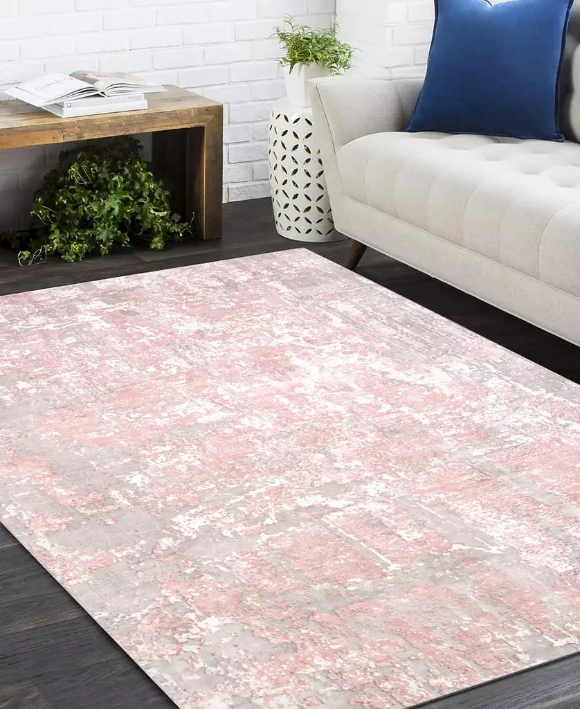 Blush S1128 3'x5' Area Rug 商品