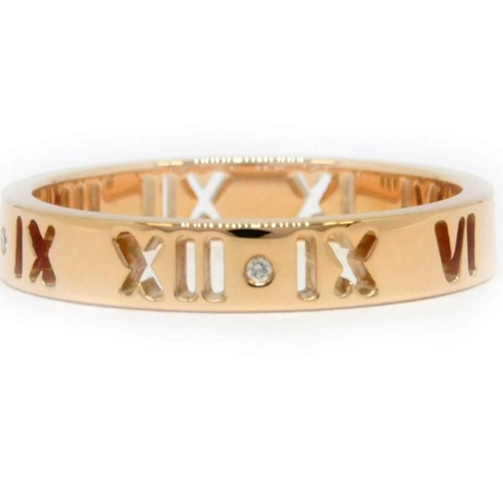 商品[二手商品] Tiffany & Co.|Tiffany & Co. Atlas 18K Rose Gold Diamond Ring EU 53,价格¥5940,第5张图片详细描述