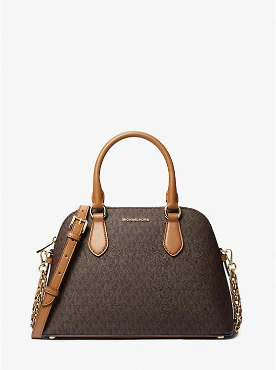 商品Michael Kors|Veronica Medium Logo Dome Satchel,价格¥823,第1张图片详细描述