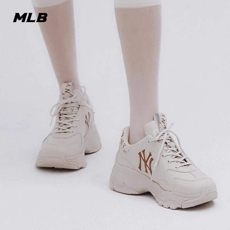 MLB|官方 男女情侣厚底休闲鞋时尚复古老花增高老爹鞋秋冬SHBMN 商品