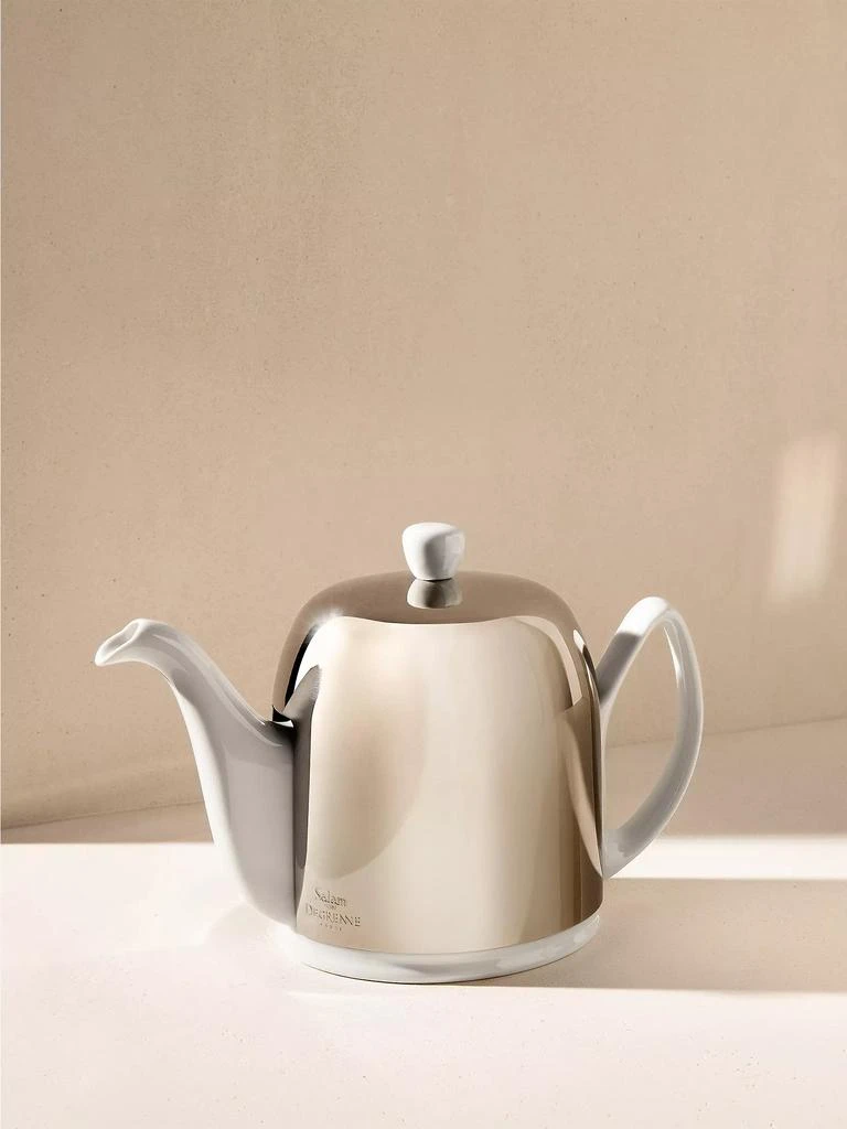 Salam Porcelain & Stainless Steel Teapot 商品