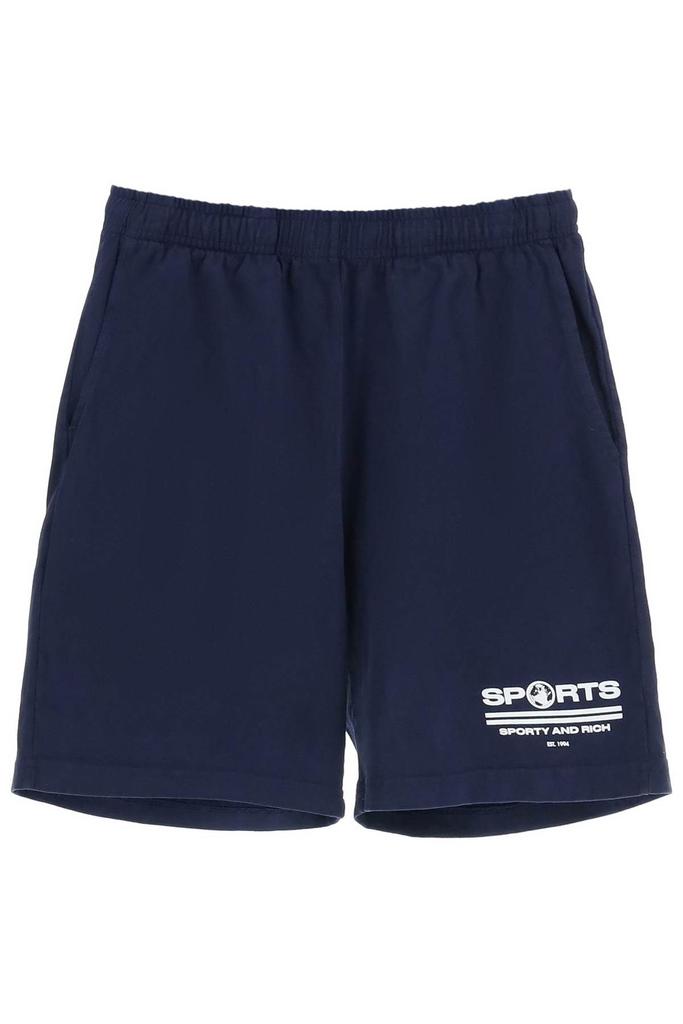 'SPORTS' LOGO COTTON SHORTS商品第1张图片规格展示