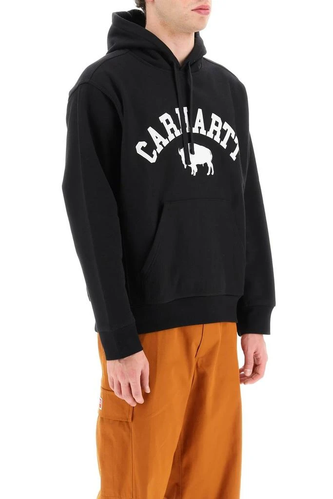 商品Carhartt WIP|Carhartt WIP Logo Embroidered Long-Sleeved Hoodie,价格¥385,第2张图片详细描述