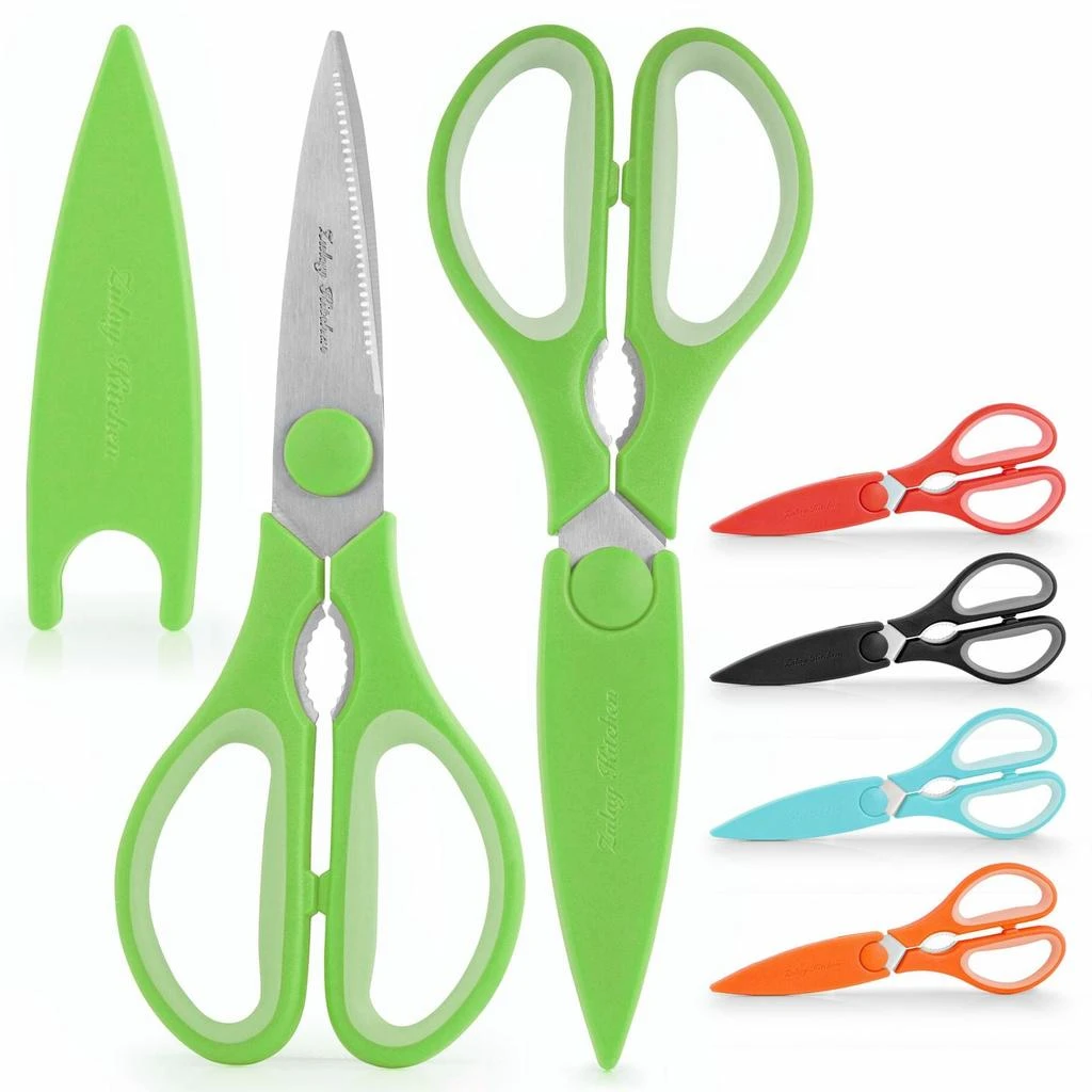 商品Zulay Kitchen|Kitchen Shears With Protective Cover,价格¥96,第1张图片