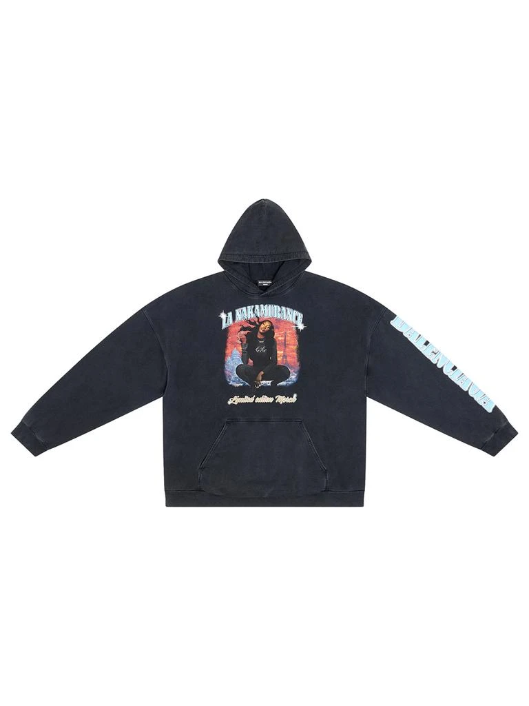 商品Balenciaga|X Apple Music 6: Aya Nakamura Wide Fit Hoodie,价格¥8038,第1张图片