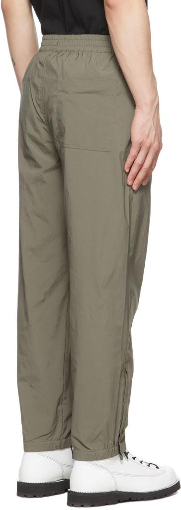 Khaki Polyester Lounge Pants商品第3张图片规格展示