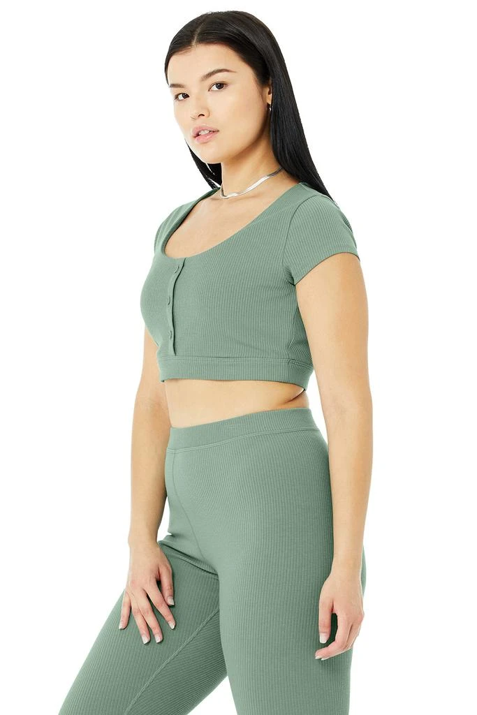 Blissful Henley Bra Top - Soft Seagrass 商品