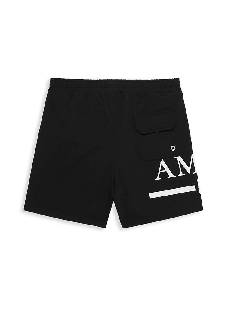 商品AMIRI|Little Boy's & Boy's Logo Bar Swim Trunks,价格¥2028,第2张图片详细描述