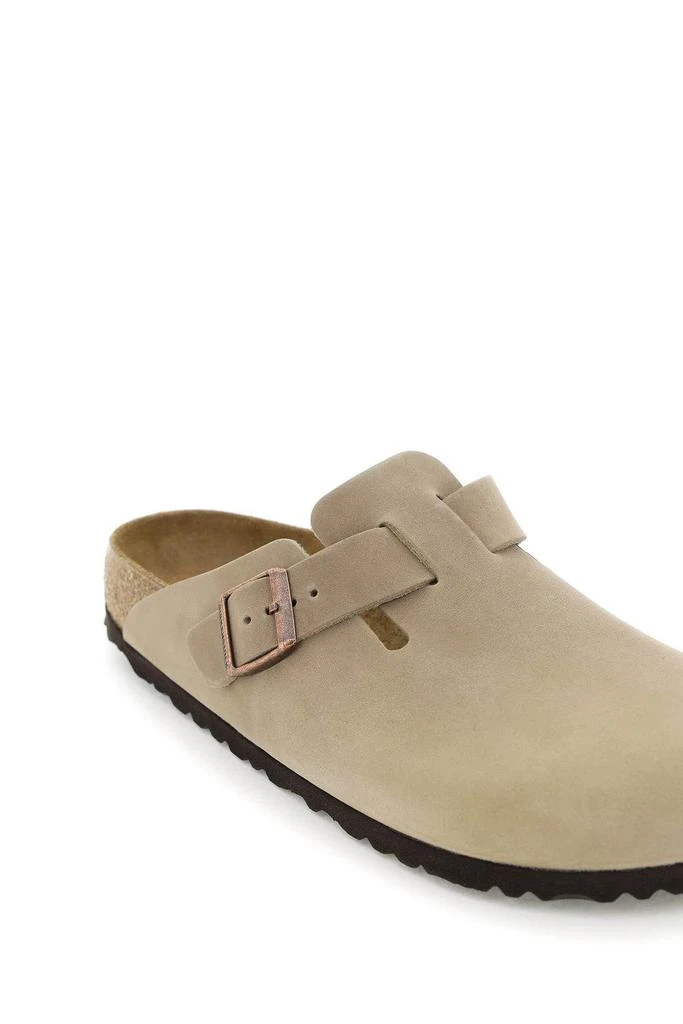 商品Birkenstock|Oiled leather Boston sabot,价格¥676,第4张图片详细描述