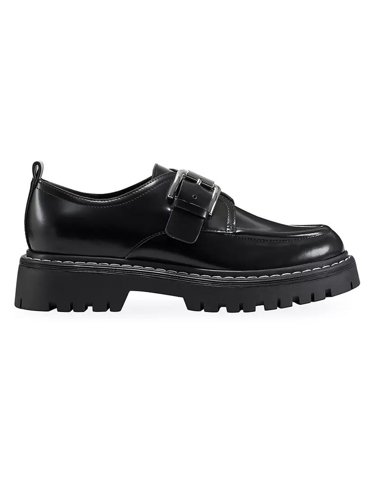 Tarla Leather Lugged-Sole Loafers商品第1张图片规格展示