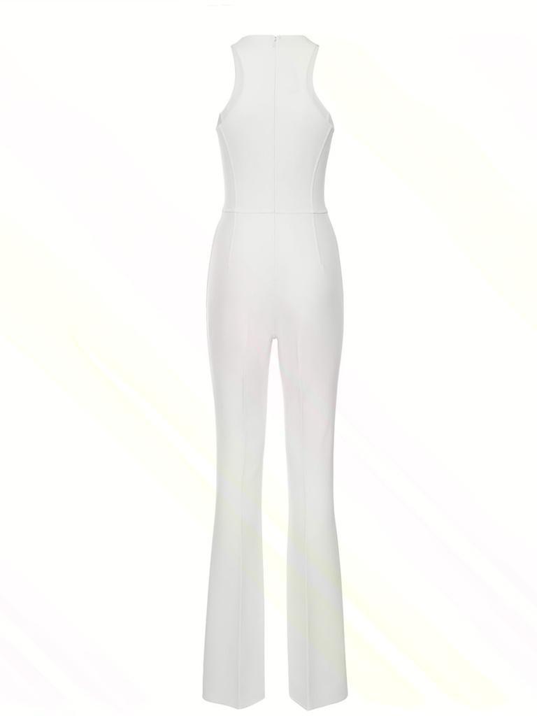商品Michael Kors|Stretch Wool Crepe Jumpsuit,价格¥20116,第4张图片详细描述