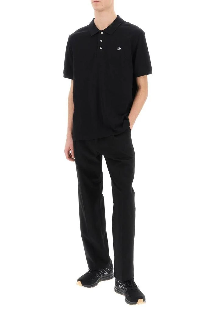 商品Moose Knuckles|Relaxed fit polo shirt,价格¥393,第2张图片详细描述