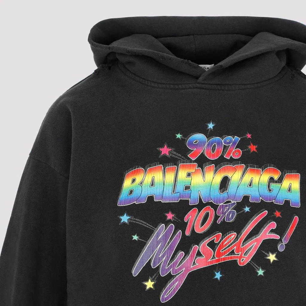 商品Balenciaga|BALENCIAGA  COTTON 90/10 SMALL HOODIE SWEATSHIRT,价格¥4502,第3张图片详细描述