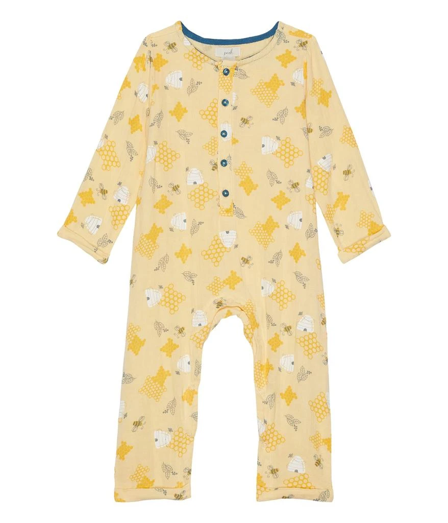 商品PEEK|Bee All Over Print Romper (Infant),价格¥115,第1张图片