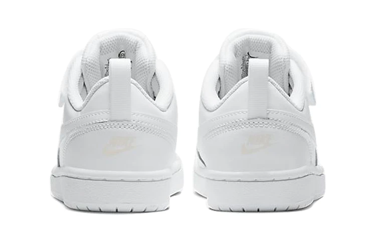 商品[国内直发] NIKE|Court Borough Low 2 舒适日常 防滑耐磨透气轻便减震 低帮 儿童板鞋 纯白 中小童,价格¥254,第6张图片详细描述