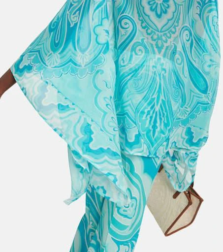 商品ETRO|Paisley silk chiffon top,价格¥3052,第5张图片详细描述