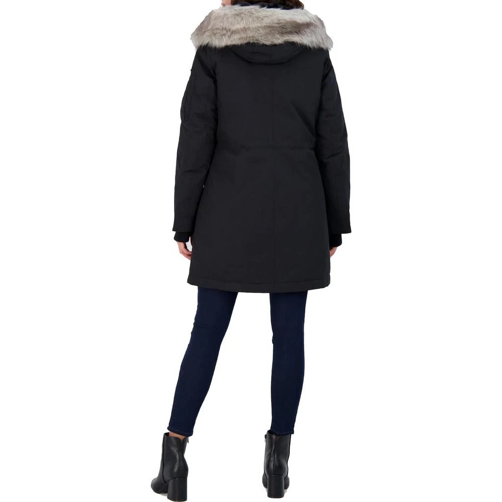 BCBGeneration Women's Faux Fur Trim Mid-Length Winter Parka Coat 商品
