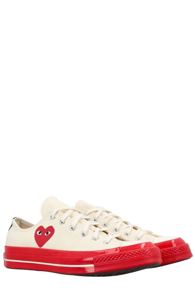 商品Comme des Garcons|Comme des Garçons Play X Converse Chuck 70 Low-Top Sneakers,价格¥545,第3张图片详细描述