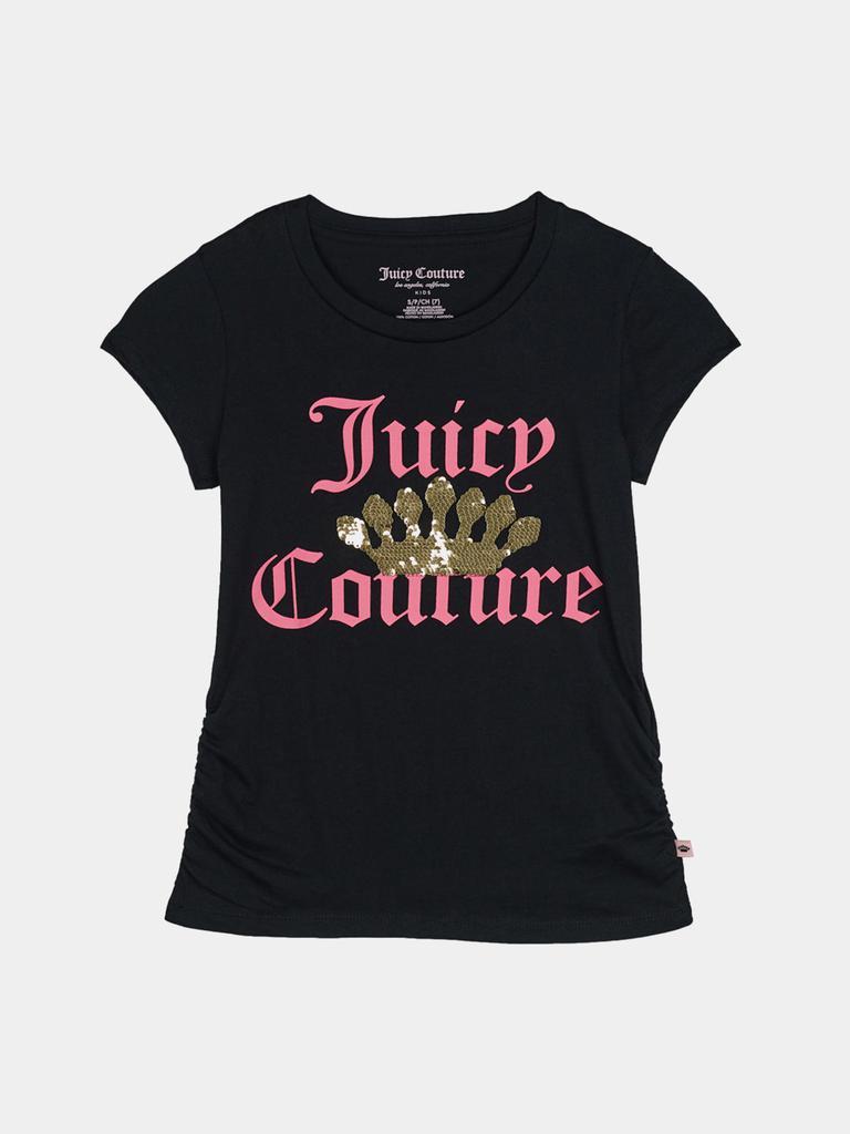 商品Juicy Couture|Girls Sequin Crown T-Shirt,价格¥192,第5张图片详细描述