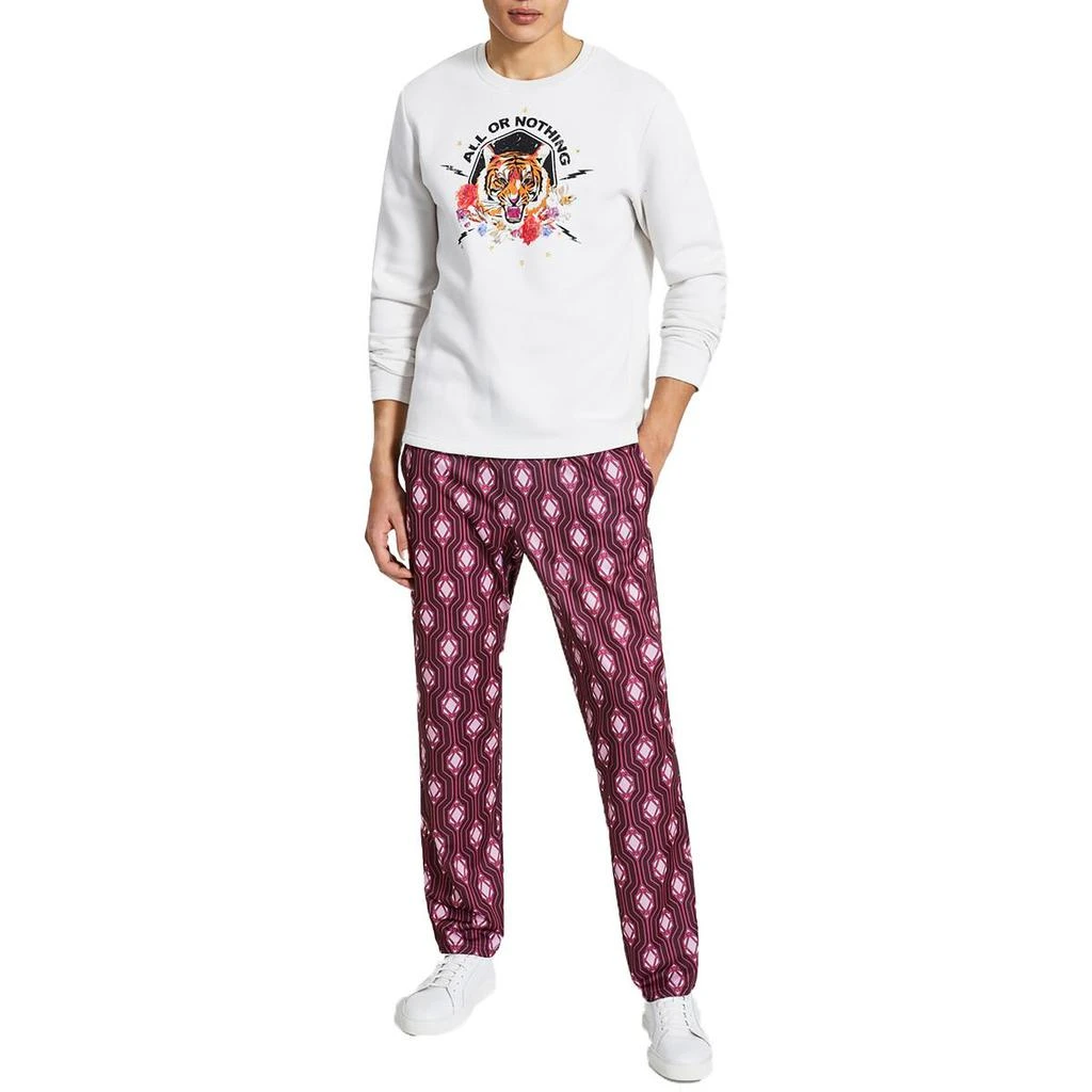 商品INC International|INC Mens Tigress Printed Cozy Sweatshirt,价格¥117,第1张图片