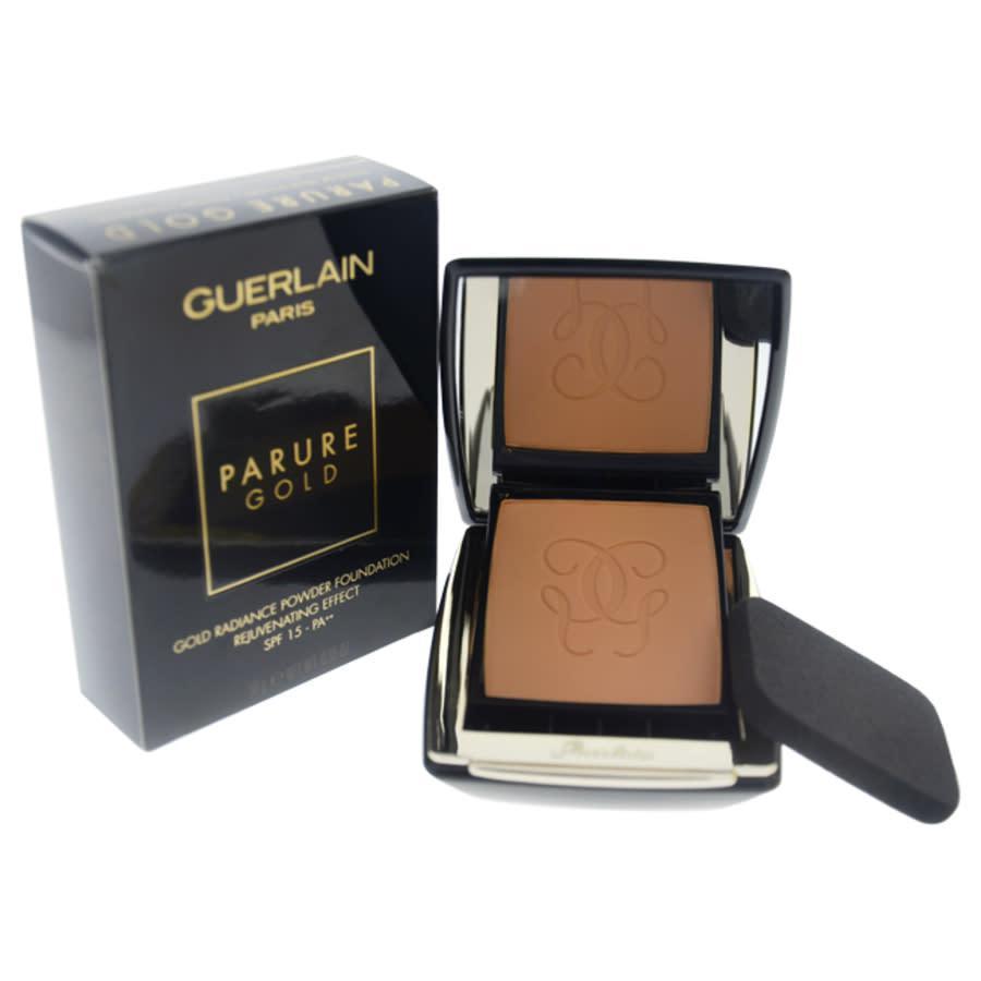 商品Guerlain|Parure Gold Radiance Powder Foundation SPF 15 - 05 Dark Beige by Guerlain for Women - 0.35 oz Foundation (Refill),价格¥400,第1张图片