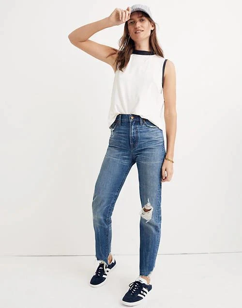 商品Madewell|The Perfect Summer Jean: Destructed Edition,价格¥317,第2张图片详细描述