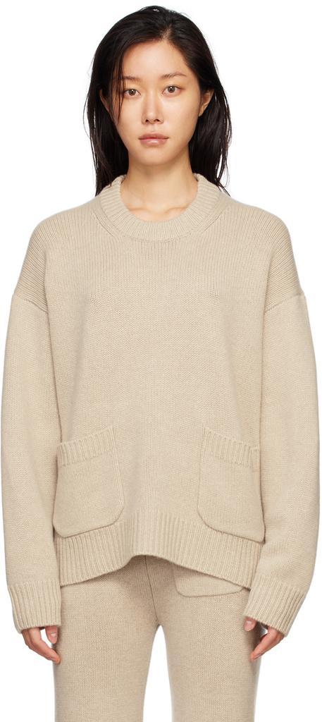 商品Lisa Yang|Beige Natasha Sweater,价格¥4132,第1张图片