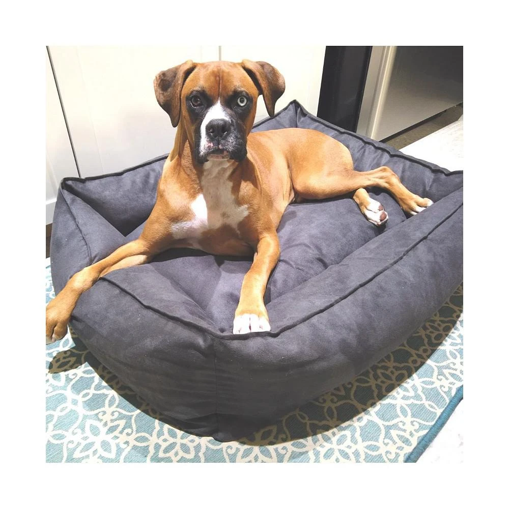 商品BuddyRest|Oasis Plush Pillow Bolstered Medium Dog Bed,价格¥596,第3张图片详细描述